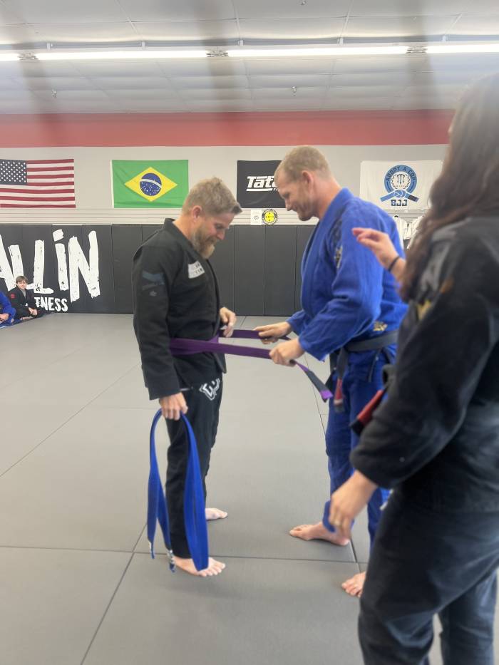 Purple belt · May 27, 2024 · Promoted by Randy McGill