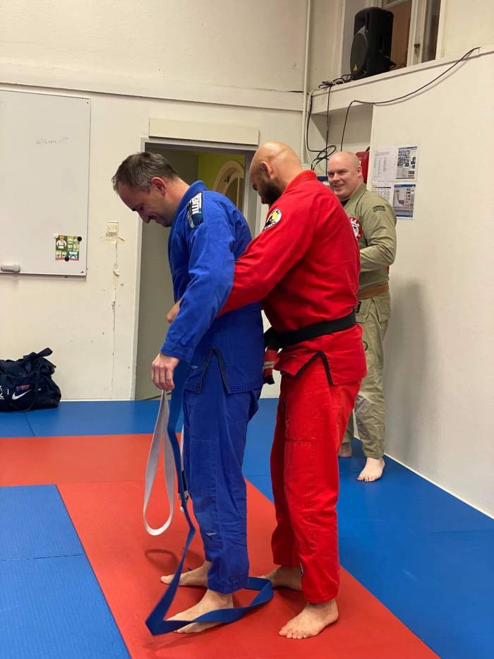 Blue belt · December 29, 2022 · Promoted by David Dotsky