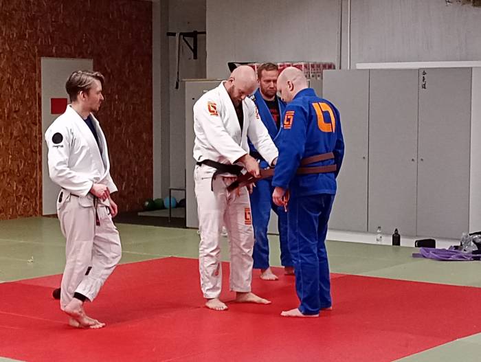 Brown belt · May 29, 2025 · Promoted by Jani Pasula