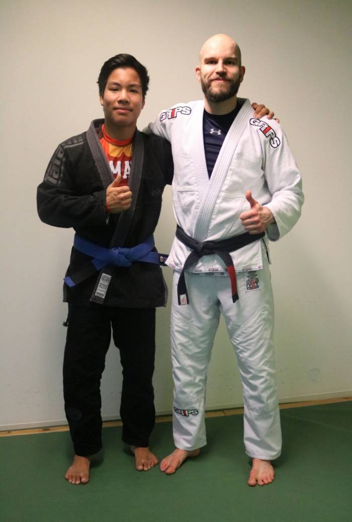 Blue belt · January 5, 2018 · Promoted by Tuukka Saranpää