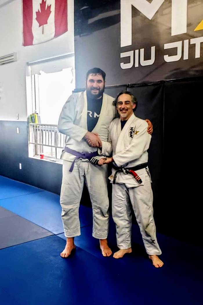 Purple belt · June 25, 2023 · Promoted by Jon Kelly