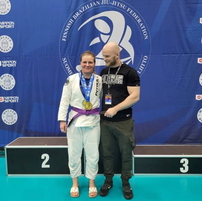 Purple belt · April 22, 2023 · Promoted by Jani Pasula