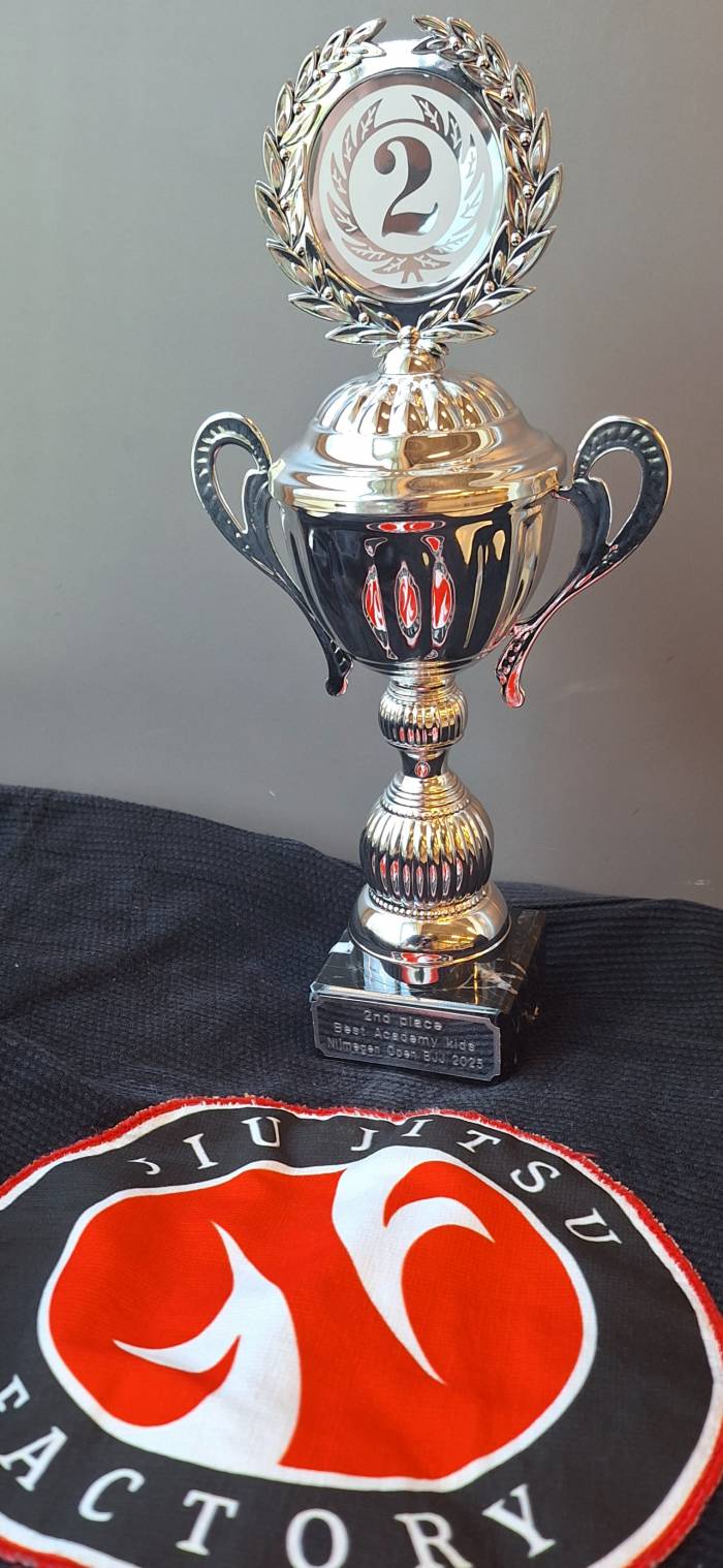 Nijmegen Open BJJ 2025, Best Academy Kids 2nd place