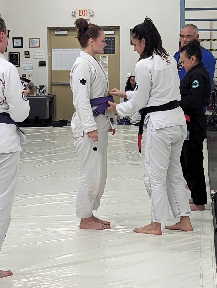 Purple belt · November 13, 2023 · Promoted by Adrianna Rascon