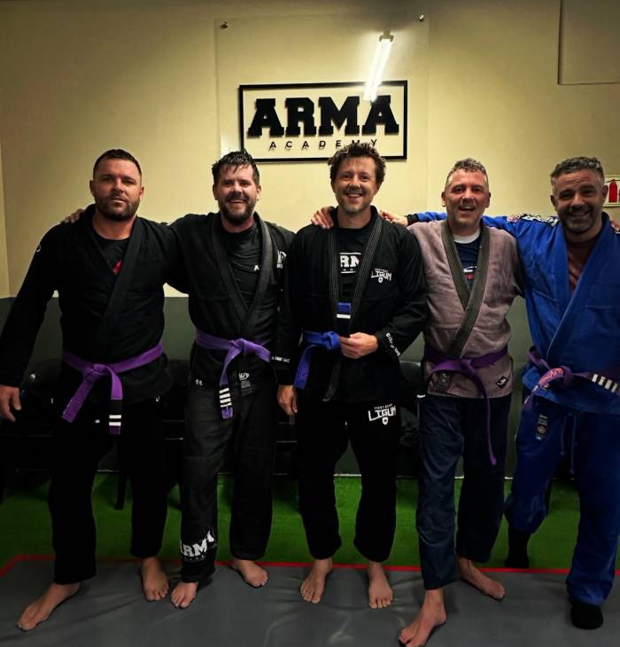 Blue belt · April 11, 2024 · Promoted by Neville Heath