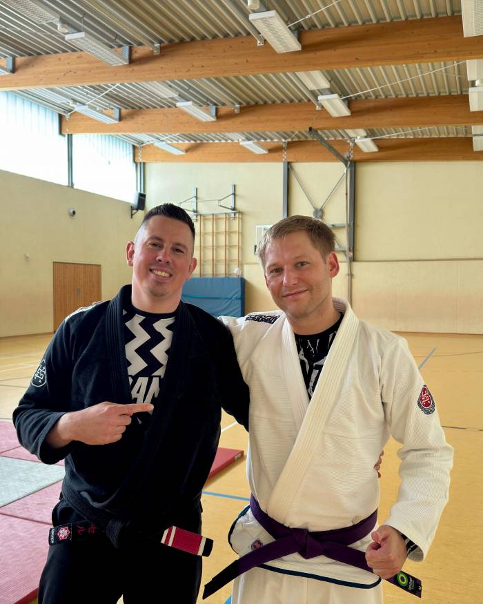 Purple belt · May 3, 2025 · Promoted by Marcel Miedecke