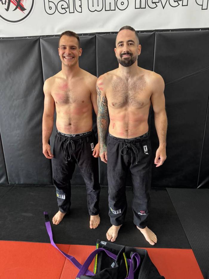 Purple belt · May 24, 2025 · Promoted by Fabio Hollanda