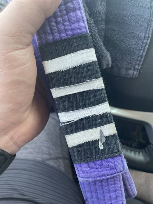 Purple belt · February 5, 2022 · Promoted by Joshua Matanane