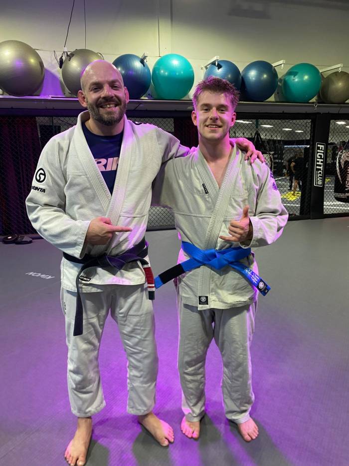 Blue belt · May 30, 2025 · Promoted by Tristan Habermann