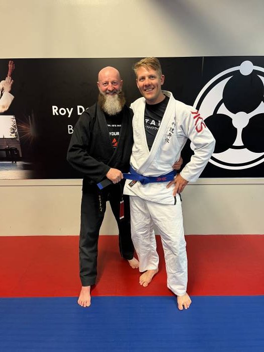 Blue belt · June 5, 2025 · Promoted by Richard Haye