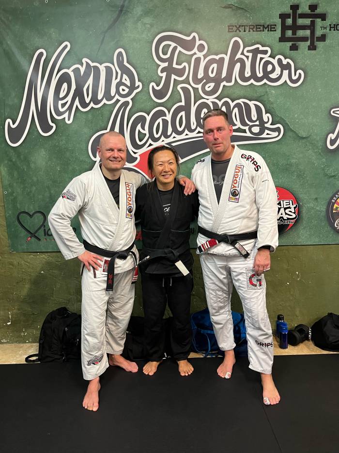 With BJJ Legend Emily Kwok in Germany 2024