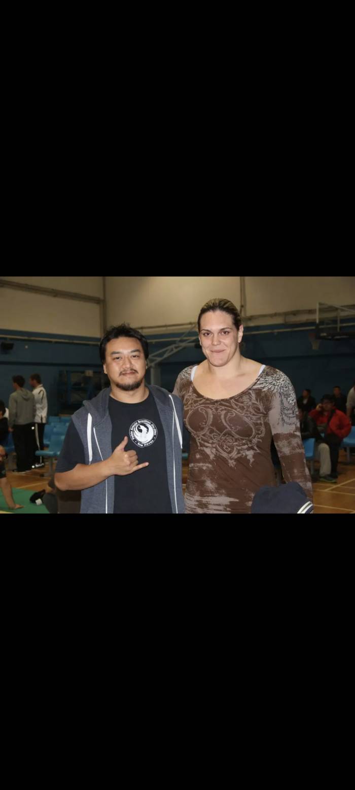 Met Gabi at adcc 2013 China