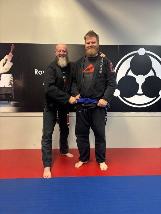 Blue belt · June 5, 2025 · Promoted by Richard Haye
