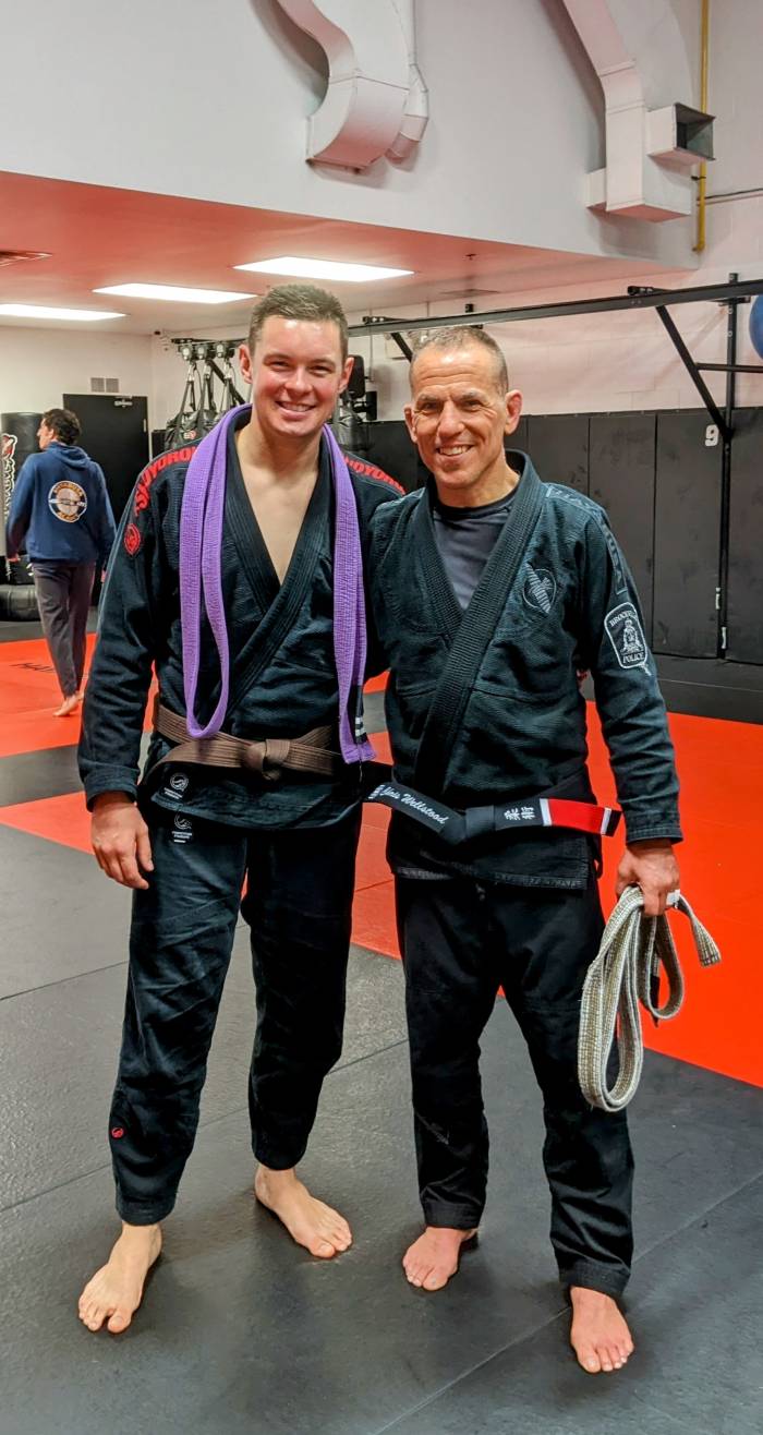 Brown belt · November 13, 2022 · Promoted by Elliott Bayev