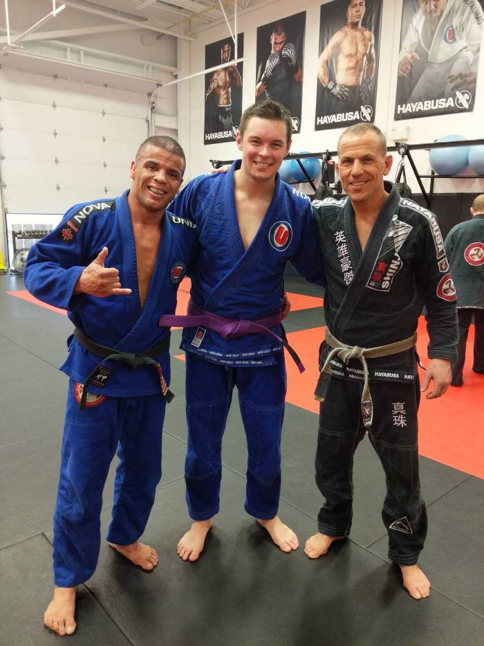 Purple belt · March 30, 2019 · Promoted by Wagnney Fabiano