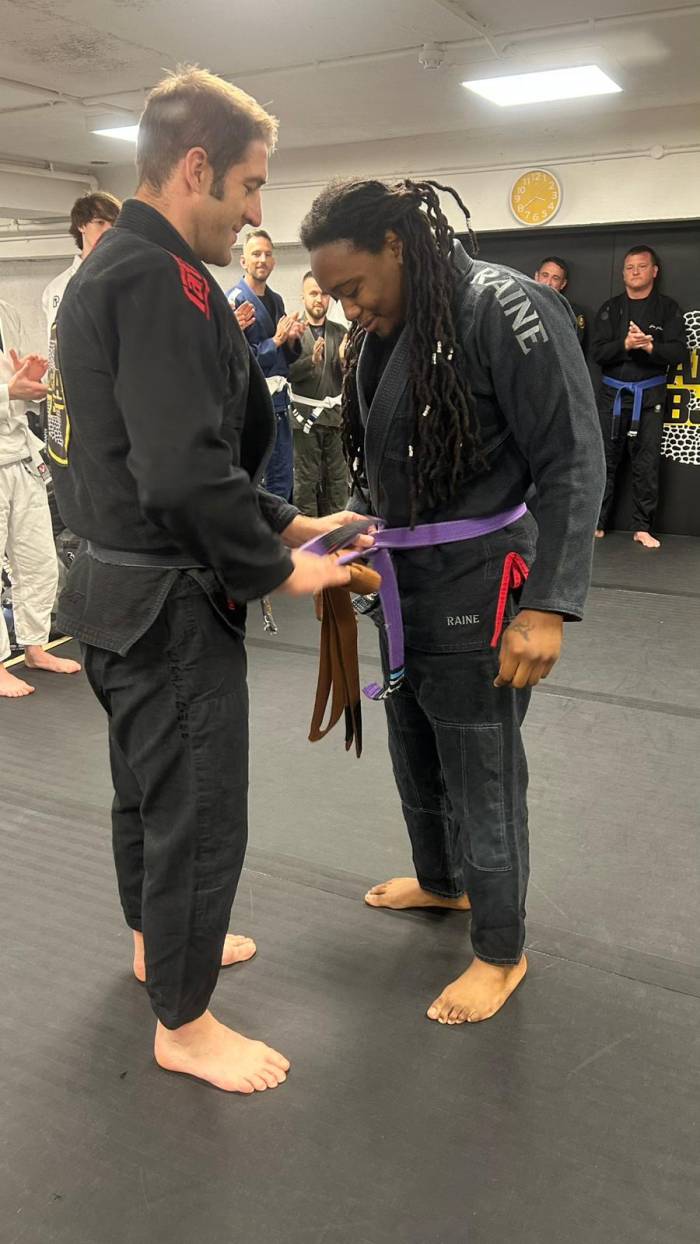 Brown belt · June 7, 2025 · Promoted by Rob Westney