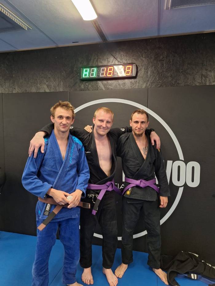 Purple belt · June 7, 2025 · Promoted by Juhana Vallas