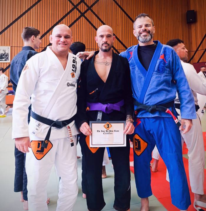 Purple belt · June 7, 2025 · Promoted by Pierre-Yves Pontus