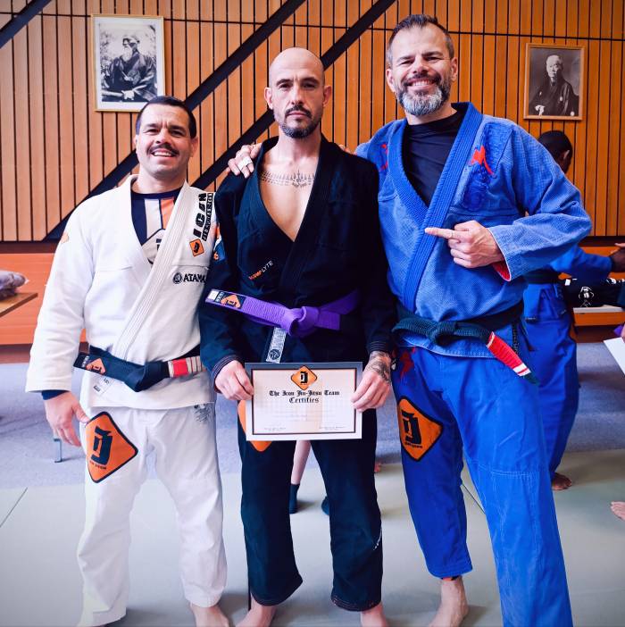Purple belt · June 7, 2025 · Promoted by Pierre-Yves Pontus