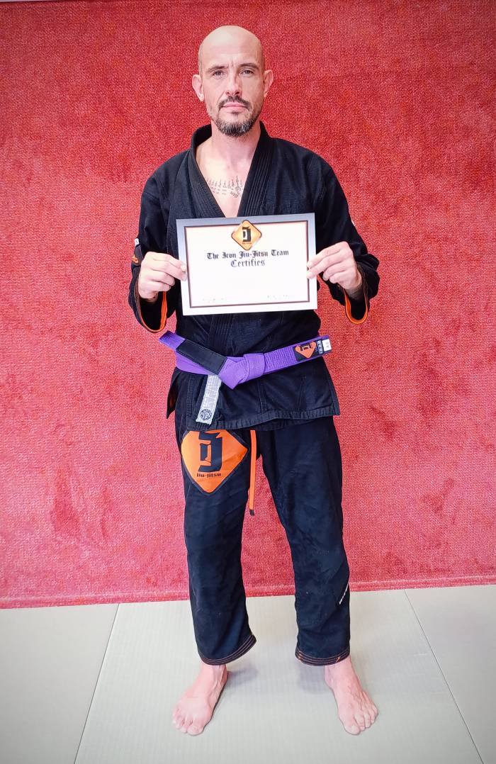 Purple belt · June 7, 2025 · Promoted by Pierre-Yves Pontus
