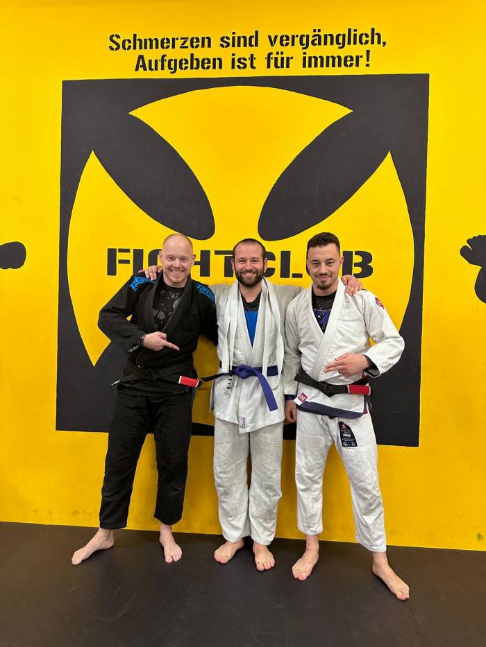 Blue belt · February 13, 2025 · Promoted by Sven Eichmann