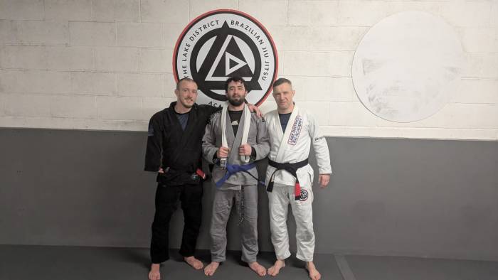 Blue belt · December 24, 2024 · Promoted by Samuel Kaye