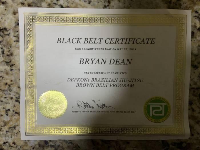 Black belt · May 22, 2014 · Promoted by Roberto Traven