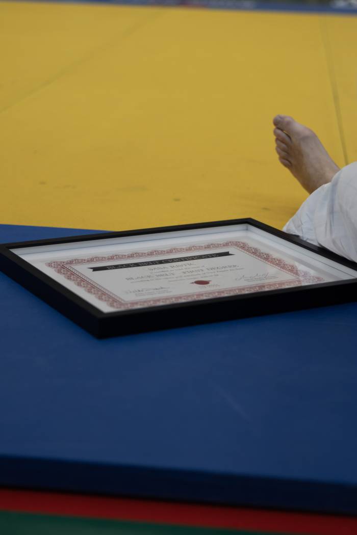 Black belt 1st degree · June 8, 2025 · Promoted by Mikael Marffy