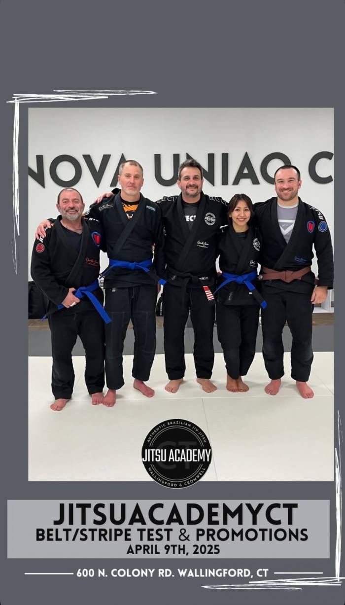 Brown belt · April 9, 2025 · Promoted by Oswaldo Jurema