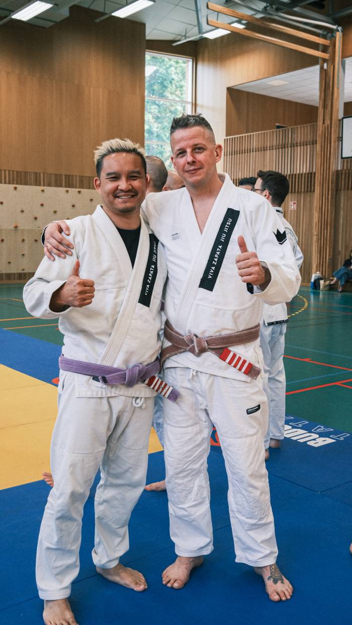 Purple belt · January 3, 2020 · Promoted by Waldo Zapata