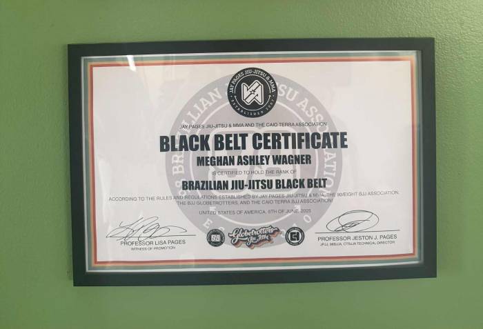Black belt · June 6, 2025 · Promoted by Jeston Pages