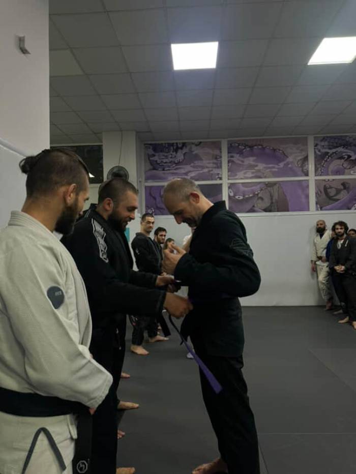 Purple belt · June 2, 2025 · Promoted by Teimuraz Mamatsashvili