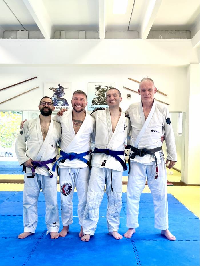 Blue belt · June 14, 2025 · Promoted by Giuseppe Rodelli
