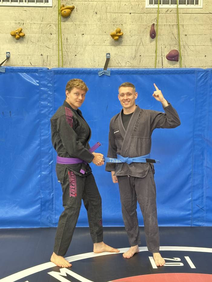 Blue belt · June 13, 2025 · Promoted by Kolja Gerkens