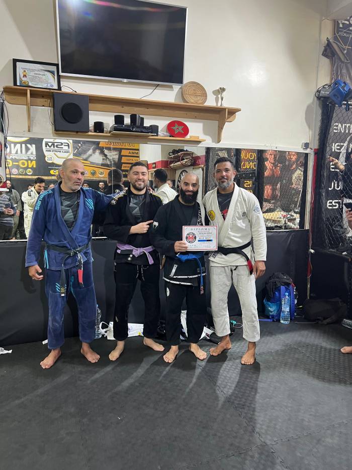 Blue belt · January 7, 2024 · Promoted by Zinedine Rachidi