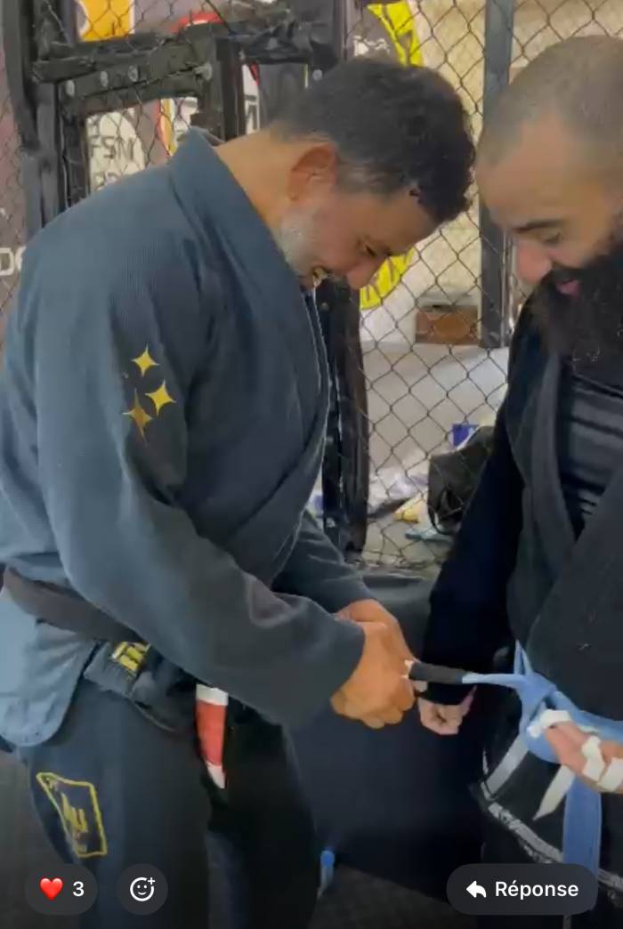 Blue belt · January 7, 2024 · Promoted by Zinedine Rachidi