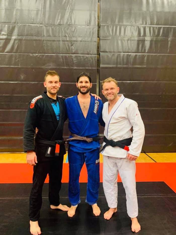 Brown belt · October 14, 2019 · Promoted by Geoffrey & Jeremy Kintz with Cédric & Marck Akakpovi's blessing