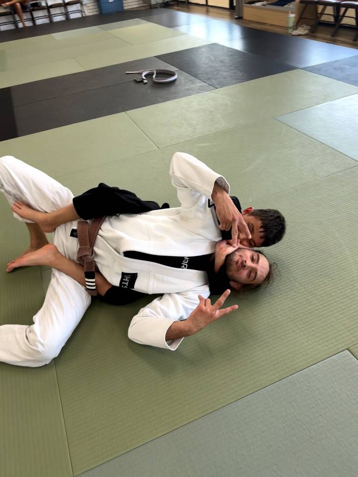Brown belt · February 8, 2023 · Promoted by Aaron Botelho
