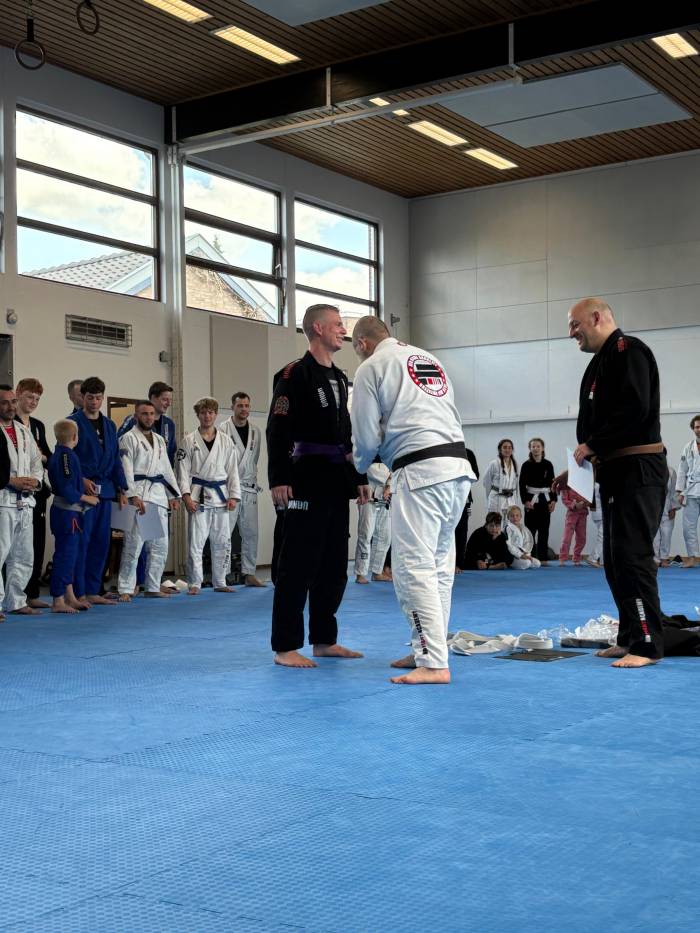 Purple belt · June 15, 2025 · Promoted by Marc Stappers