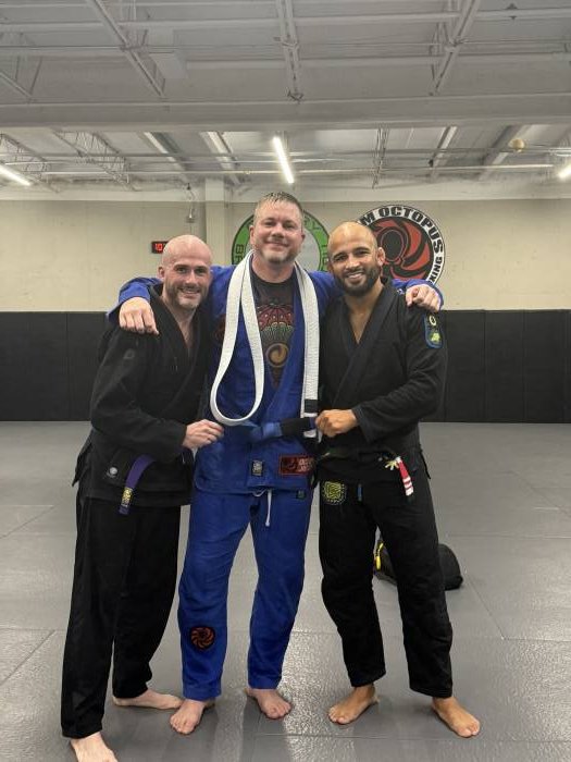 Blue belt · November 20, 2024 · Promoted by Gui Curry