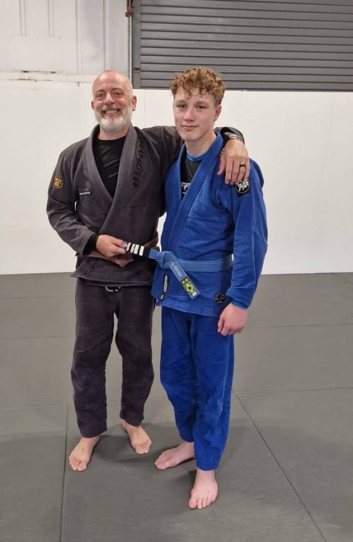 Blue belt · August 26, 2023 · Promoted by Roger Karel