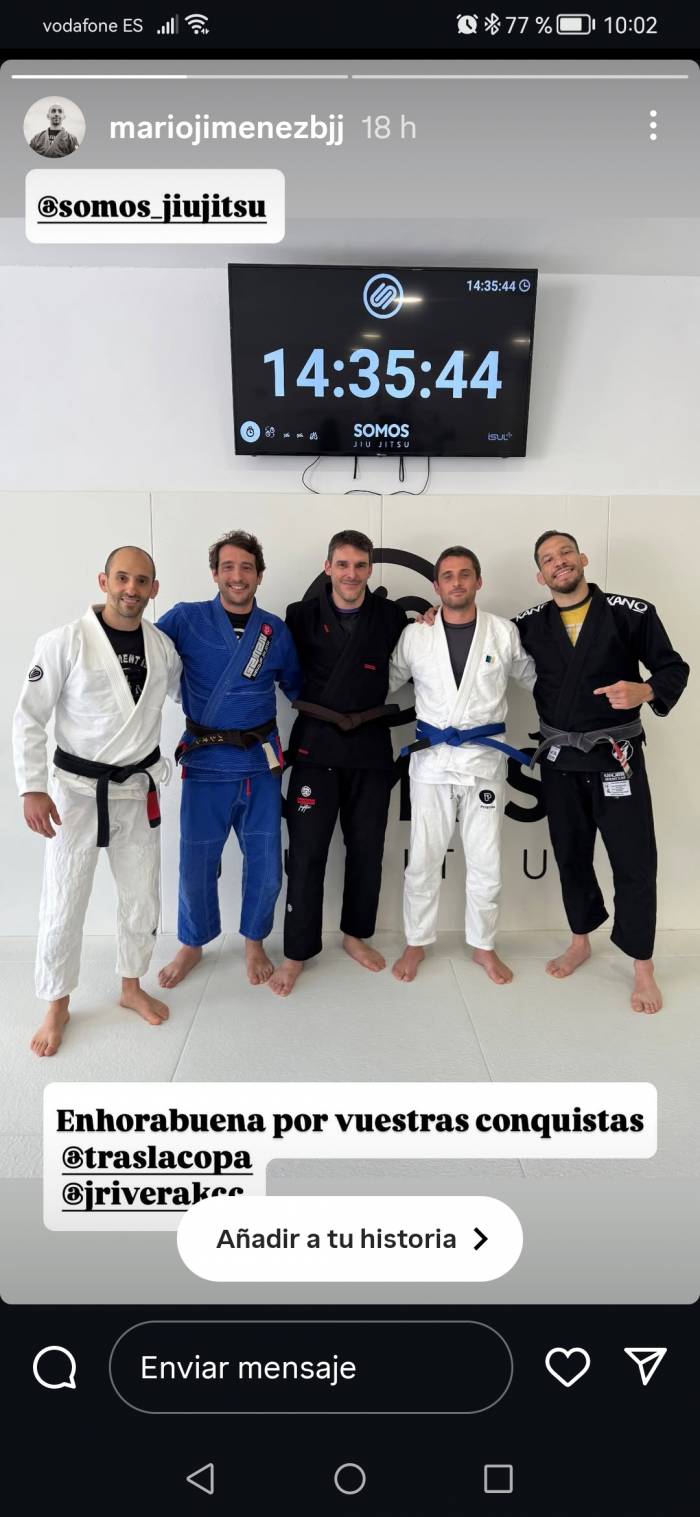 Brown belt · June 18, 2025 · Promoted by Mario Jiménez
