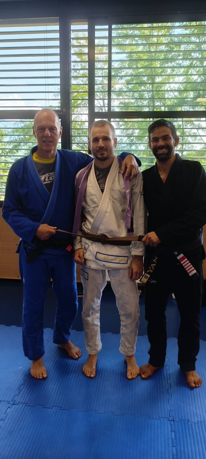 Brown belt · June 21, 2025 · Promoted by Yan cabral