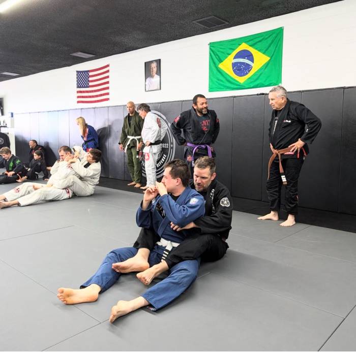 BJJ seminar May 2024 at Unlimited Jiu-Jitsu