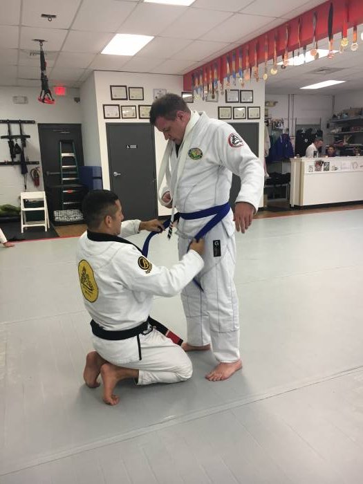 Blue belt · October 18, 2019 · Promoted by Cesar Paredes