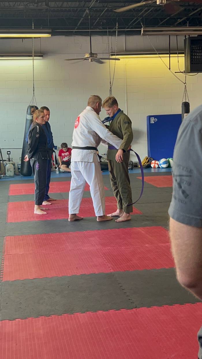 Purple belt · June 23, 2025 · Promoted by Robert Vereecke