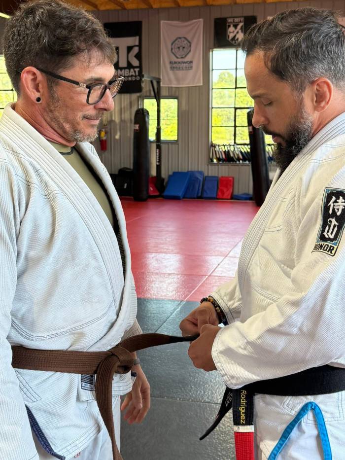 Brown belt · April 2, 2024 · Promoted by Frank Rodriguez