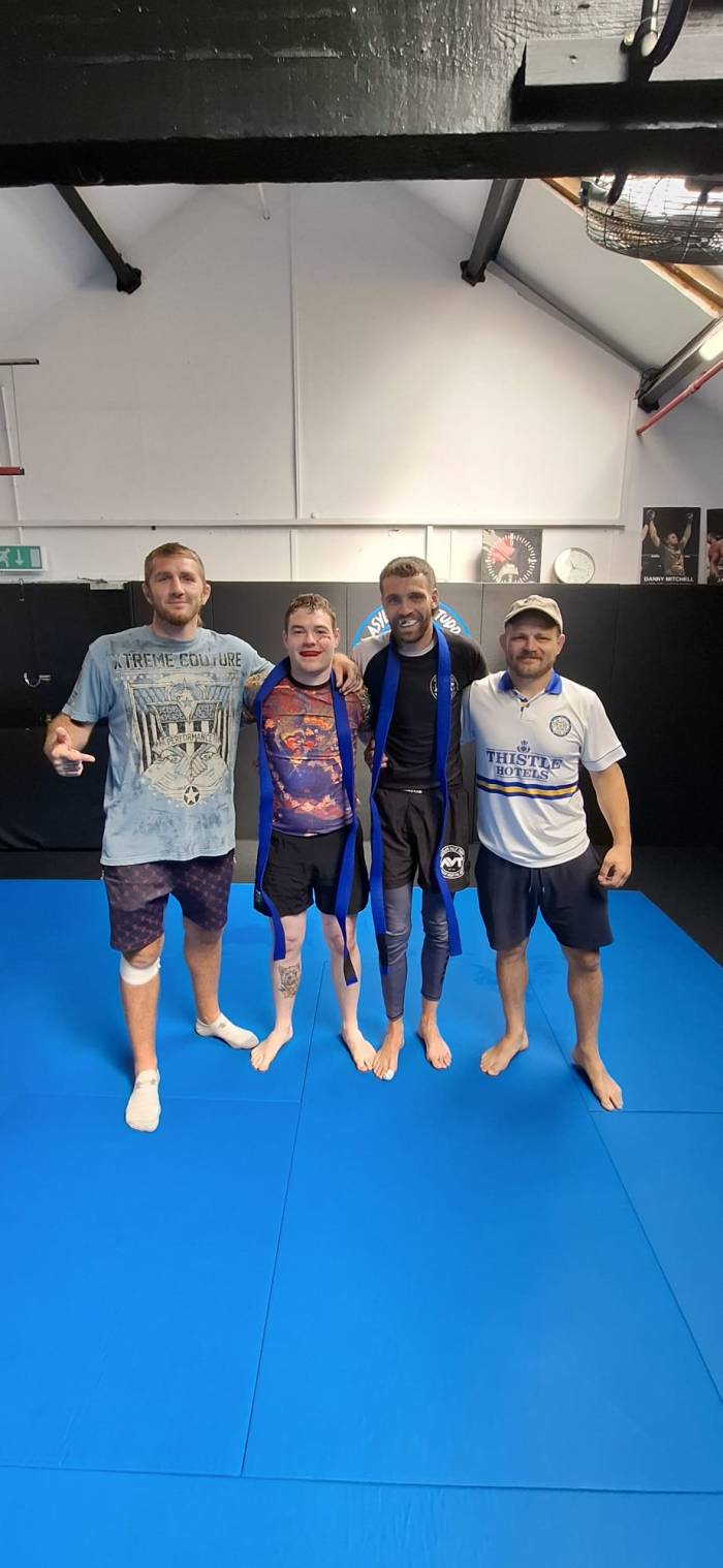 Blue belt · June 22, 2025 · Promoted by Jason Furness