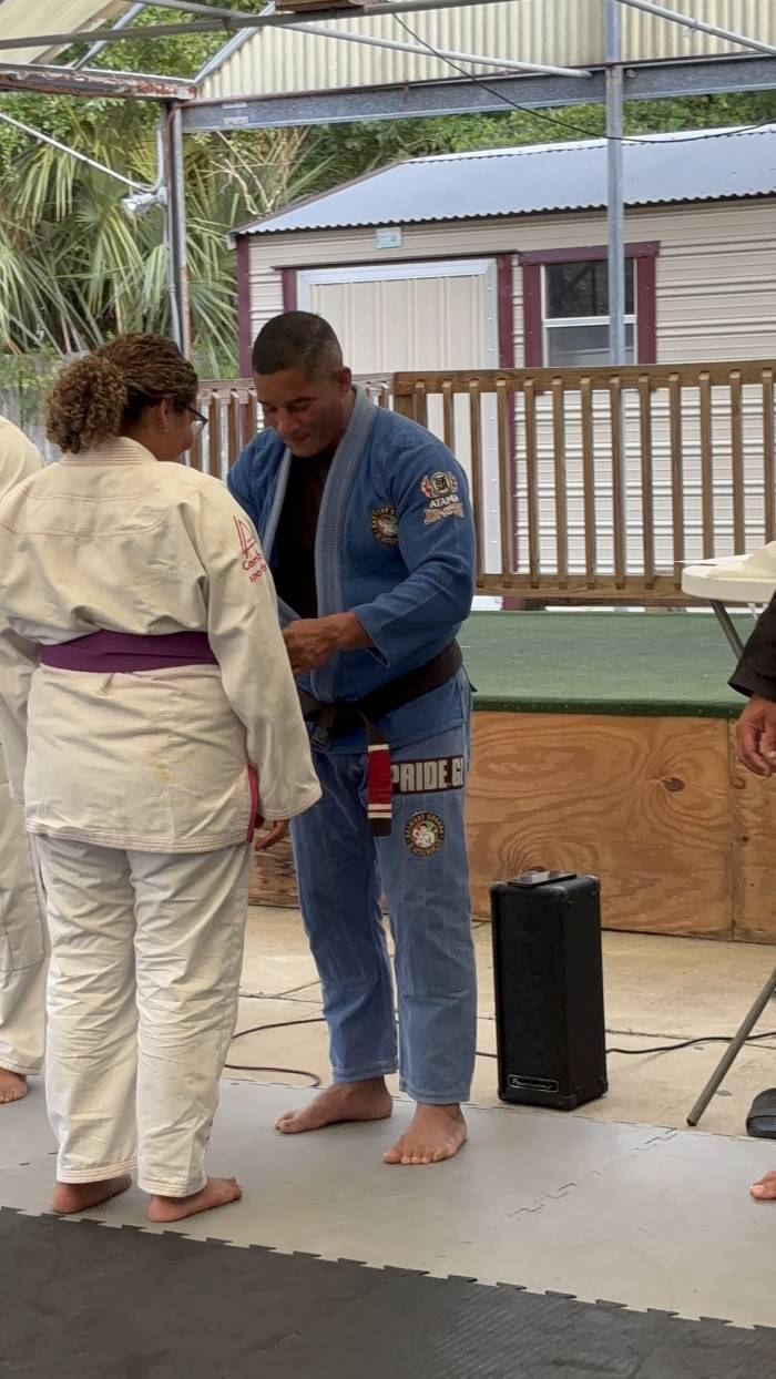 Purple belt · March 21, 2024 · Promoted by Joelson guerra