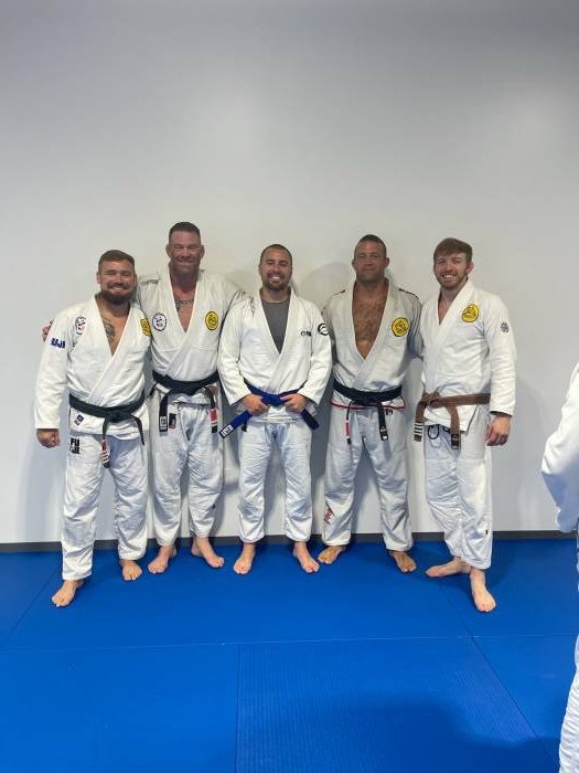 Blue belt · October 2, 2021 · Promoted by Andy Yount